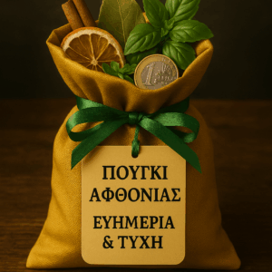 Πουγκί Αφθονίας – Για Ευημερία, Τύχη και Οικονομική Ροή