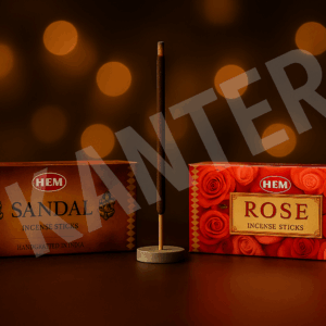 HEM Αρωματικά Στικ – Sandal για Καθαρμό, Rose για Αγάπη