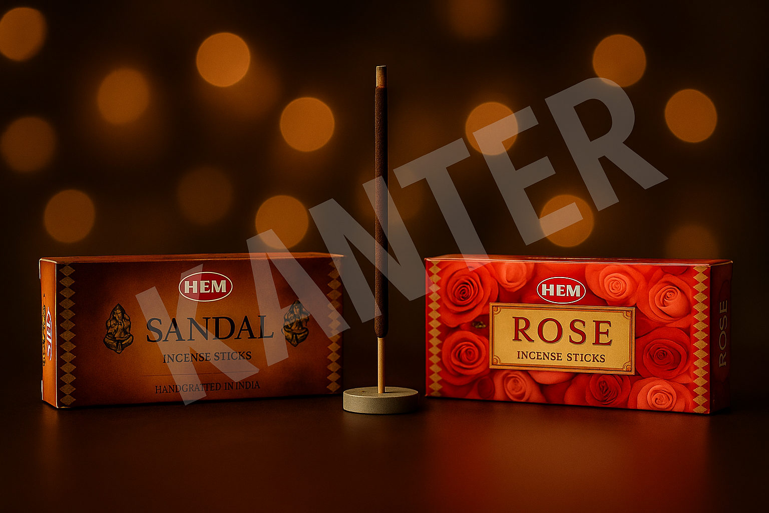 HEM Αρωματικά Στικ – Sandal για Καθαρμό, Rose για Αγάπη