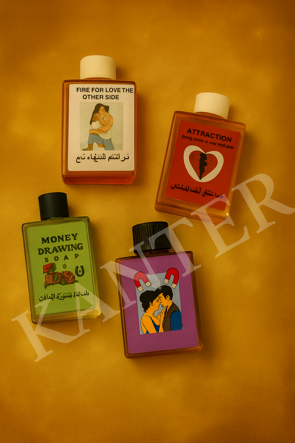 Μαγικά Έλαια για Αγάπη, Έλξη & Χρήμα.